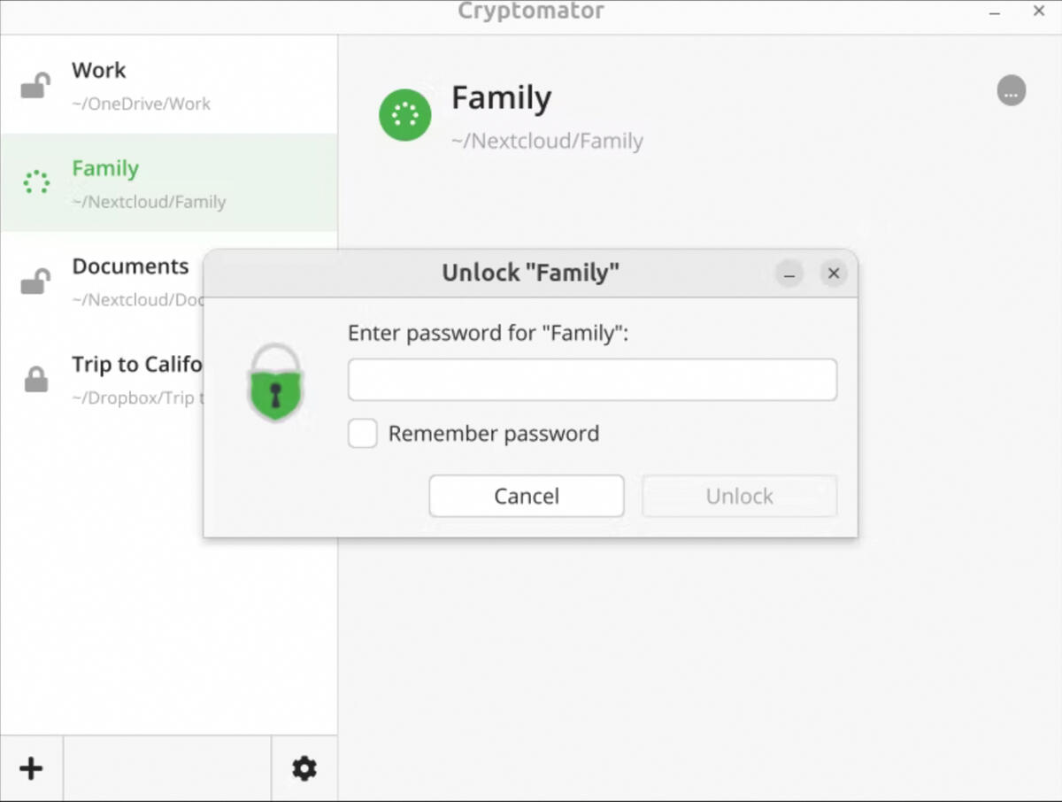Cryptomator Source: Flathub